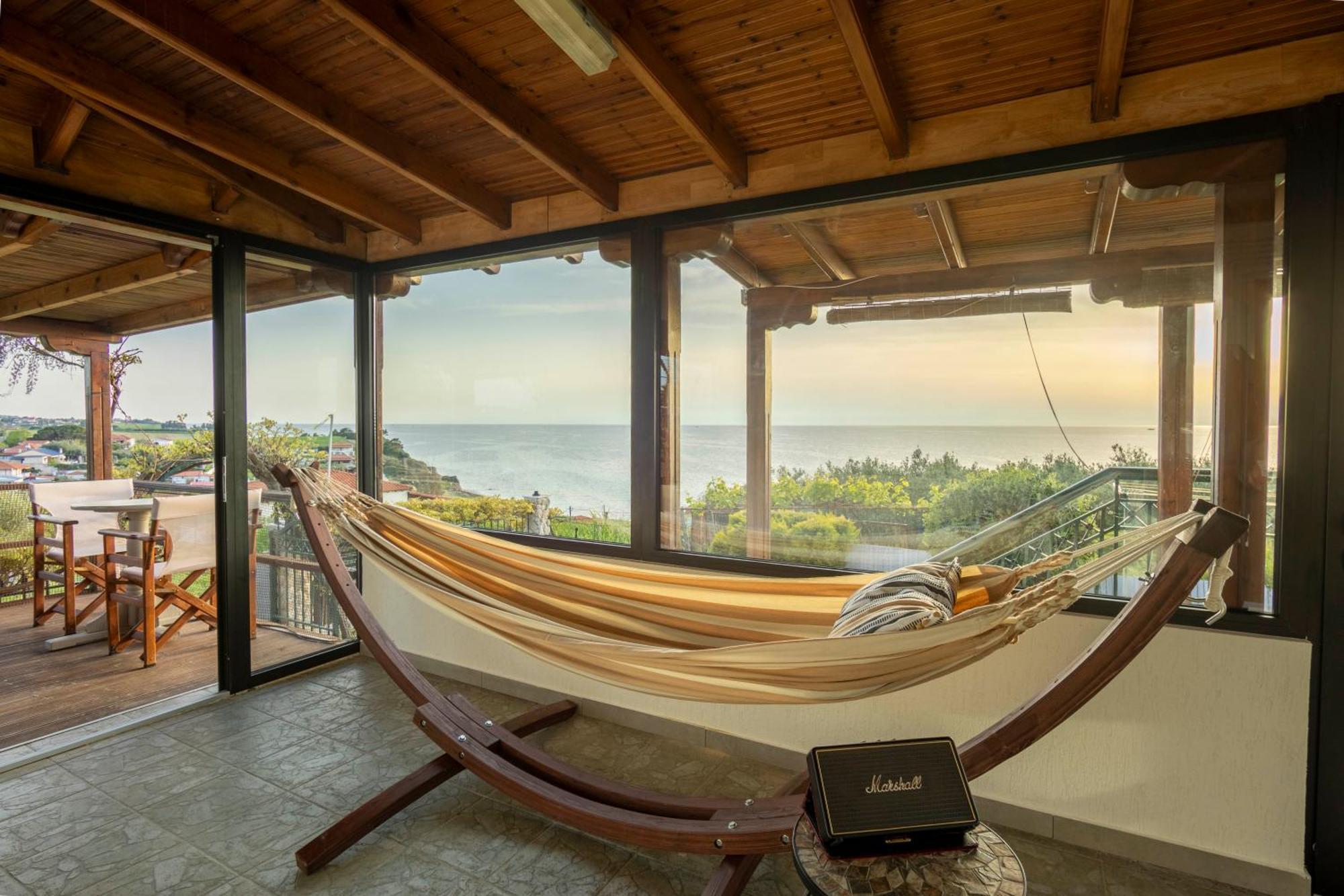 Kariba House - Sunset View Villa เนอาโปติไดอา ภายนอก รูปภาพ